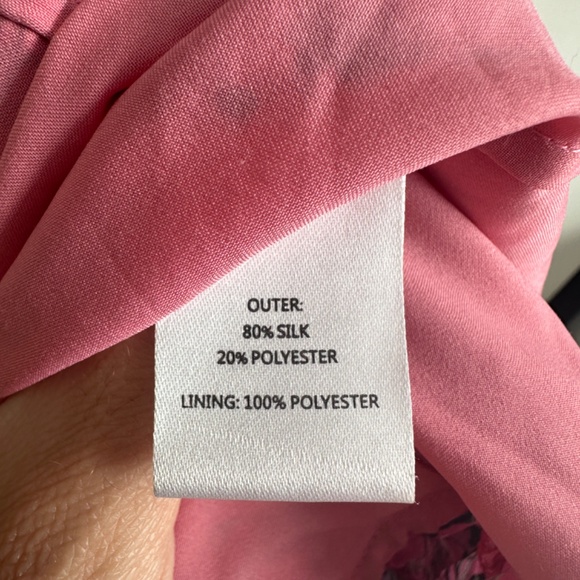 Saloni Silk Long Dress - Picture 7 of 8